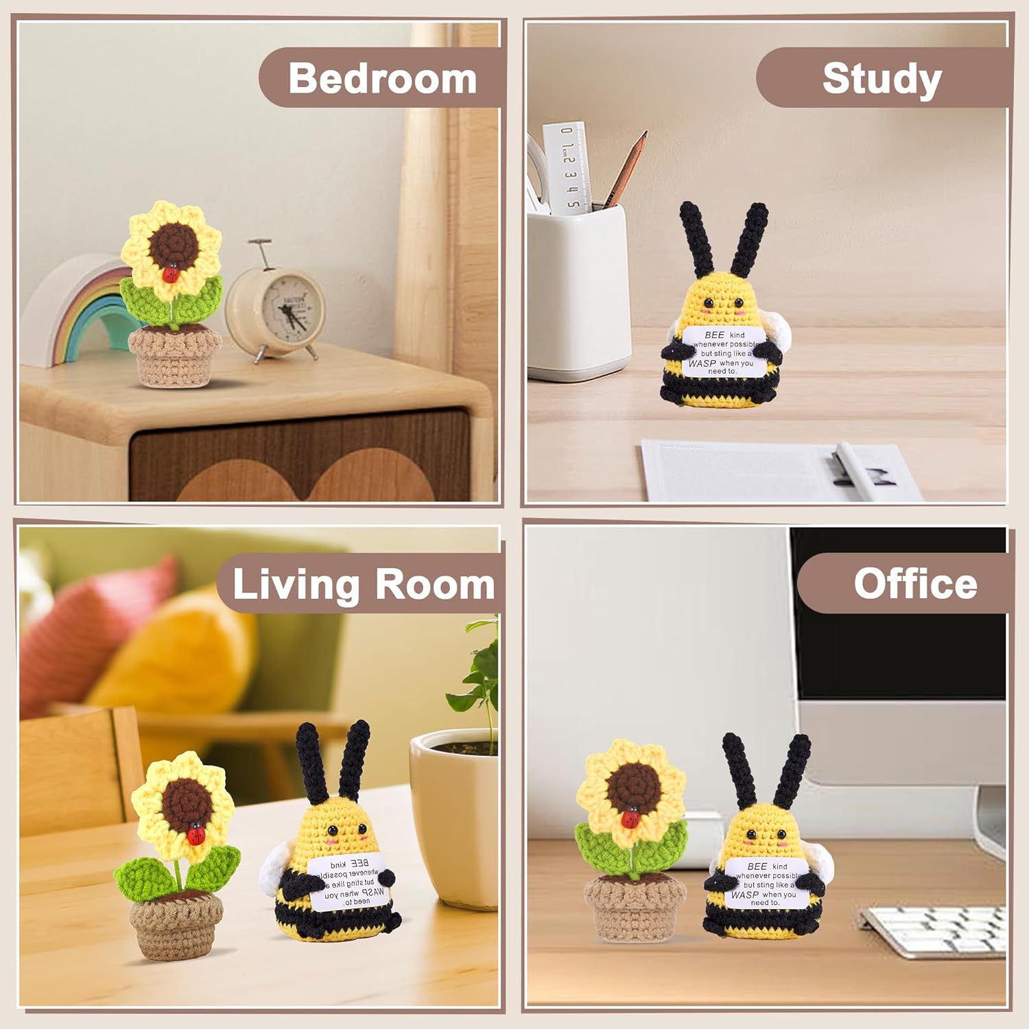 Funny Positive Energy Bee Doll - Home Textiles Europe review and price