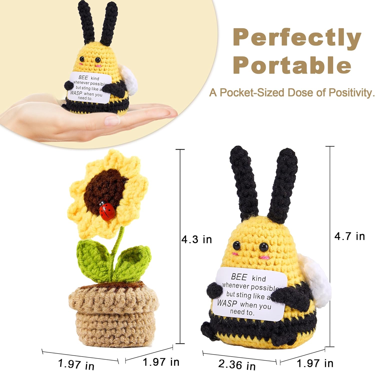 Funny Positive Energy Bee Doll - Home Textiles Europe review and price