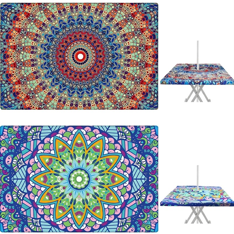 2 Pcs Outdoor Tablecloth with  - Home Textiles Today News review and price