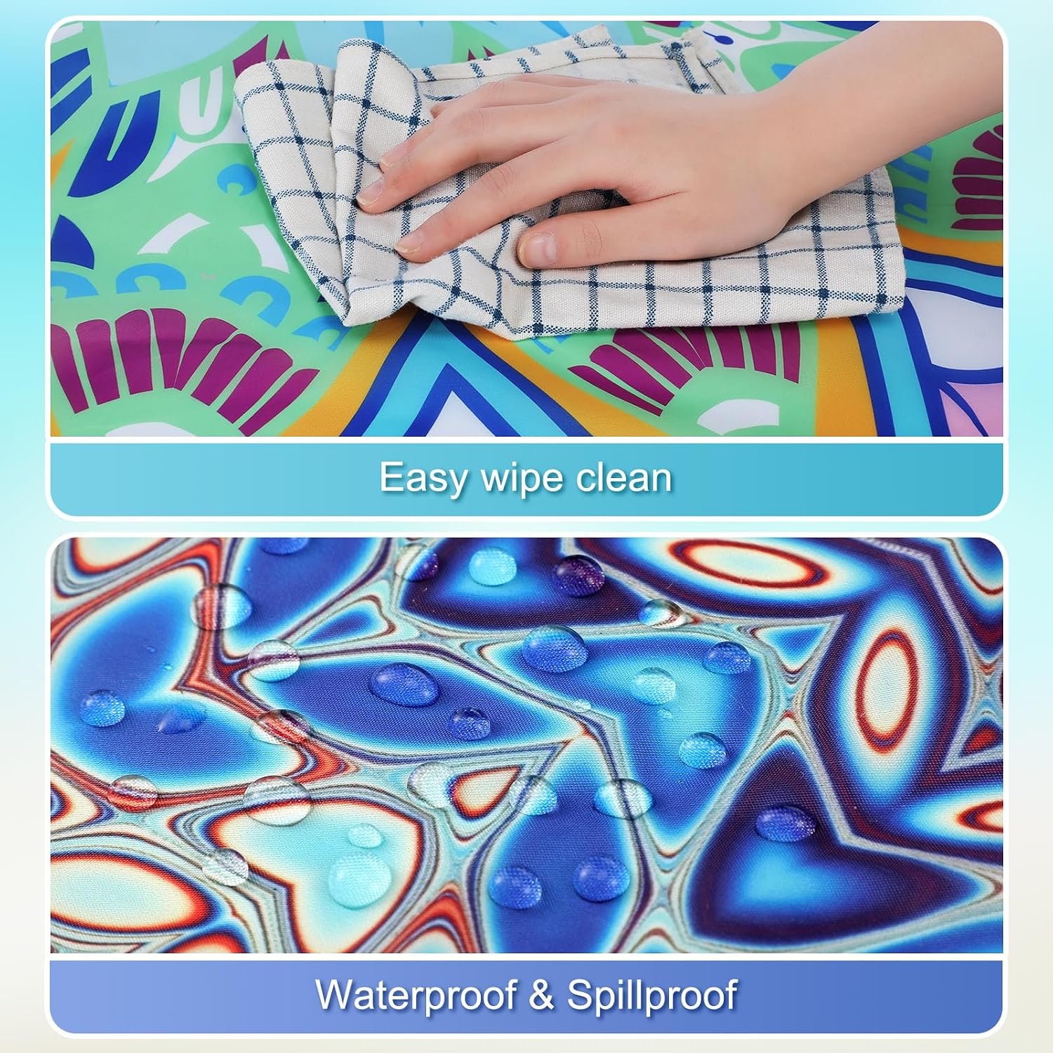 2 Pcs Outdoor Tablecloth with  - Home Textiles Today News review and price