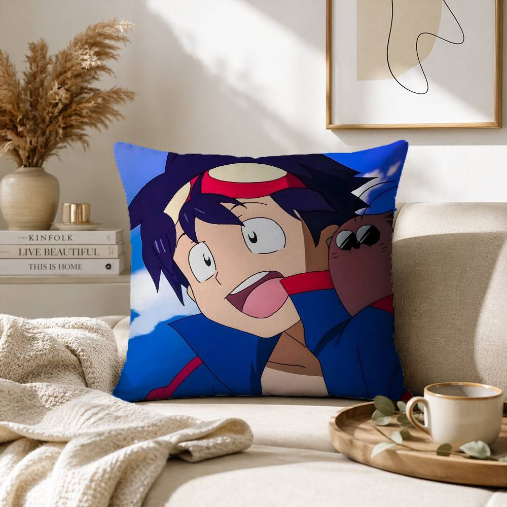 Anime G-Gurren L-Lagann Pillow - Home Textiles Là Gì review and price