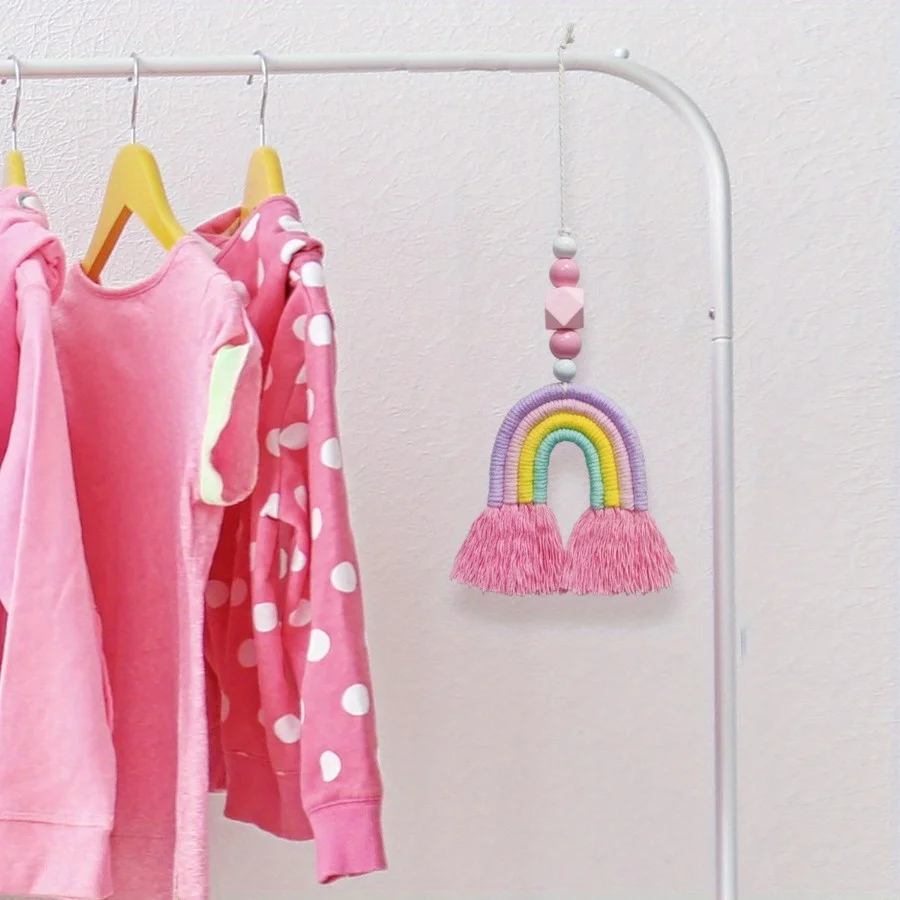 Rainbow Wind Chimes Weaving Mi - Home Art Textiles review and price