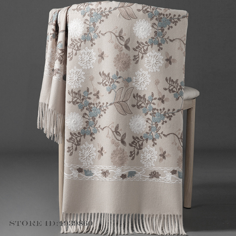 Women's Cashmere Pashmina Scar - Home Textiles Blanket review and price