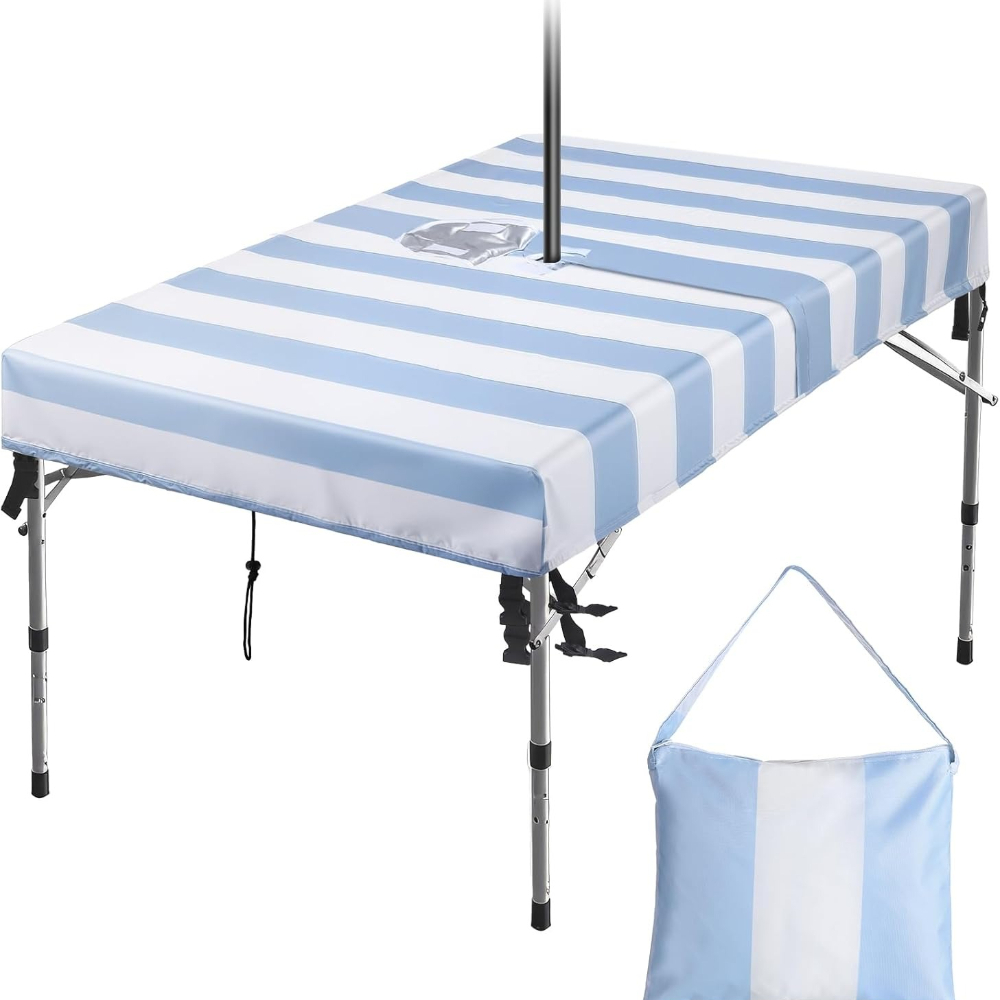 Outdoor Tablecloth with Umbrel - Home Textiles Today News review and price