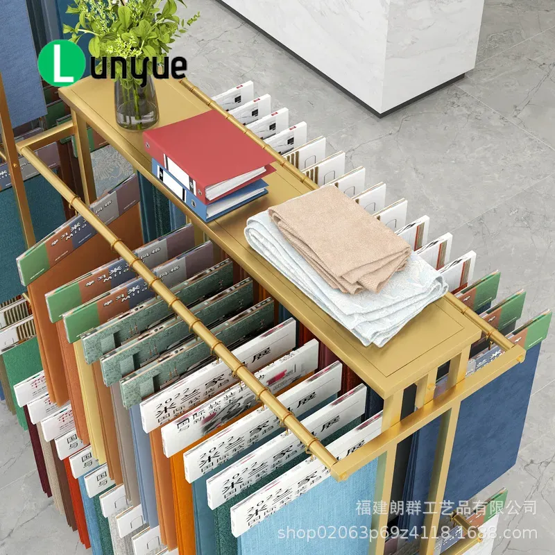 Multi Layer Silk Scarf Display - Home Textiles Exhibition review and price