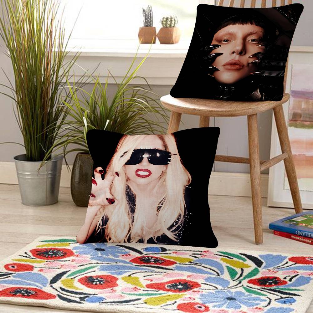 Singer L-Lady G-Gaga-es Pillow - Home Textiles Là Gì review and price