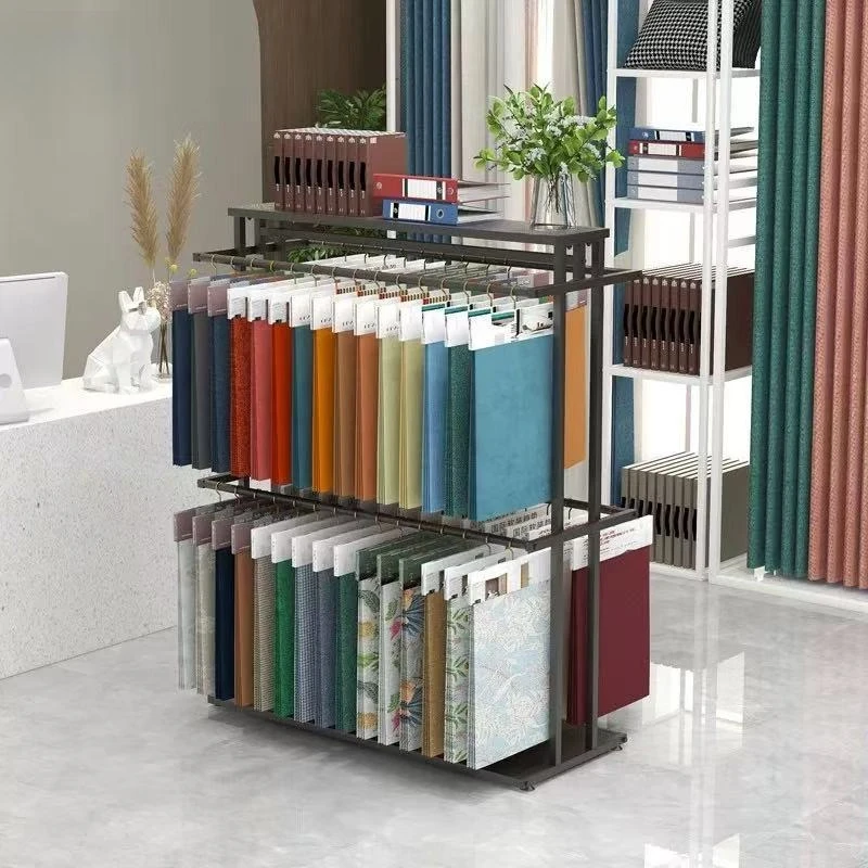 Fabric sample display stand Ho - Home Textiles Exhibition review and price