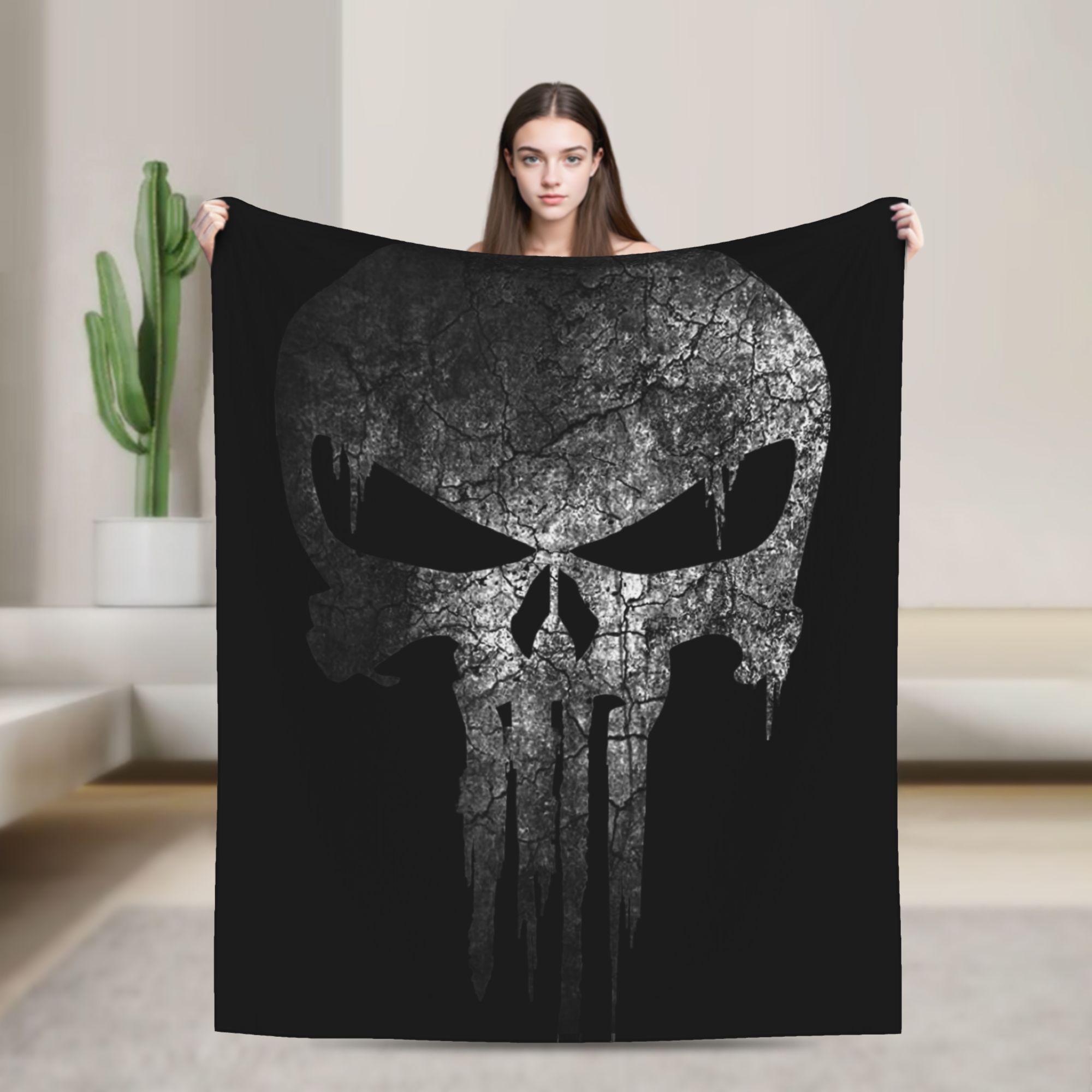 Punishers  Blanket Fleece  Lig - Home Textiles Blanket review and price