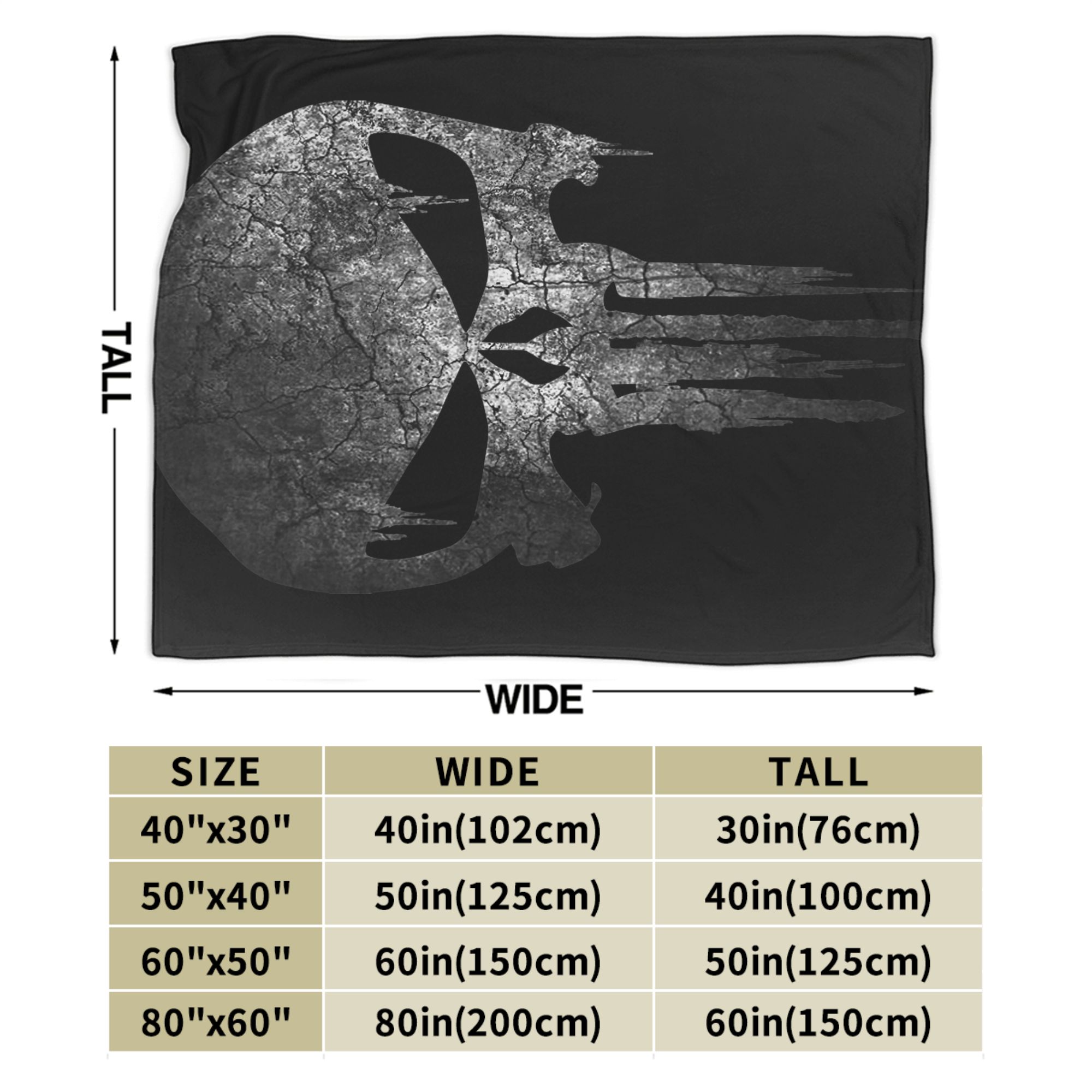 Punishers  Blanket Fleece  Lig - Home Textiles Blanket review and price